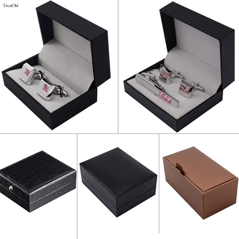 Cufflink Box Set - Caja de almacenamiento de gemelos con