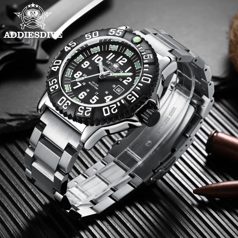 Men'S Accessories Display - Addies Dive-Reloj de moda casual para