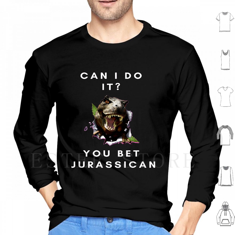 Men Accessories Ideas - Sudadera con capucha divertida de dinosaurio