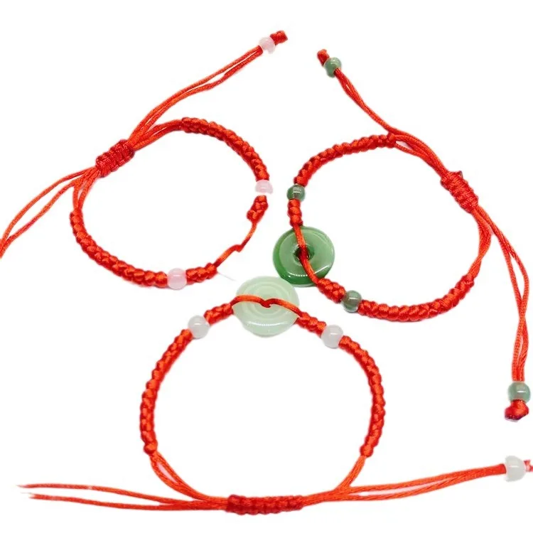 Bead Bracelet Men - Pulsera de Donut de Jade Real