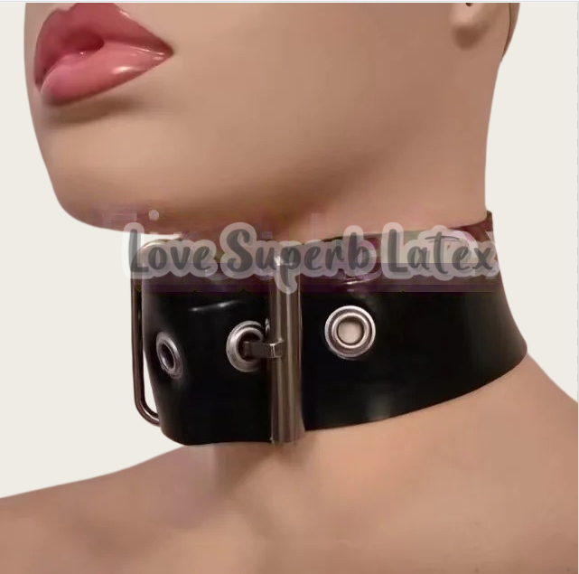 Men Accessories For Neck - Collar de Látex Sexy de 0.4mm,