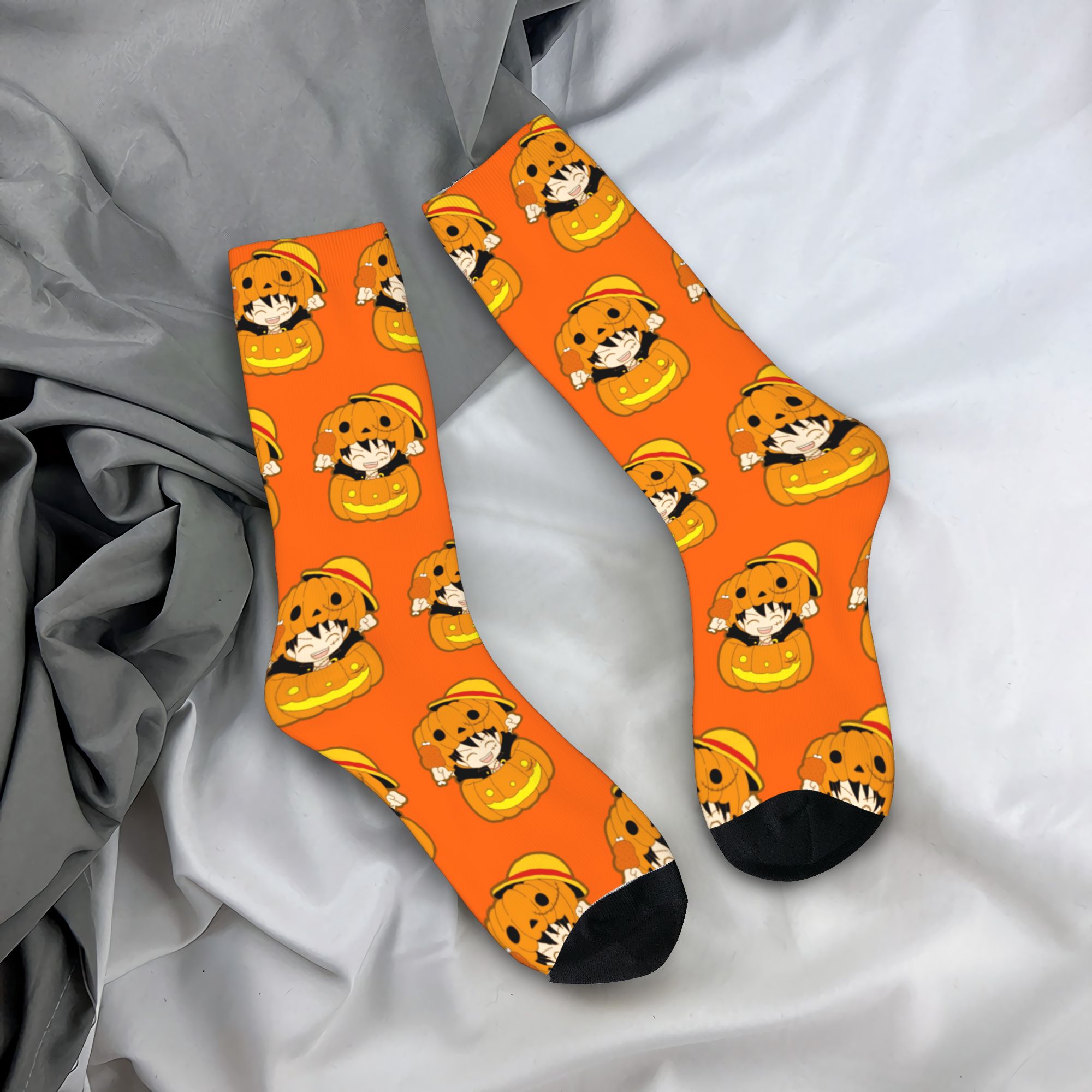 Men Accessories Ideas - o-One-Piece-e, calcetines de Halloween con motivos