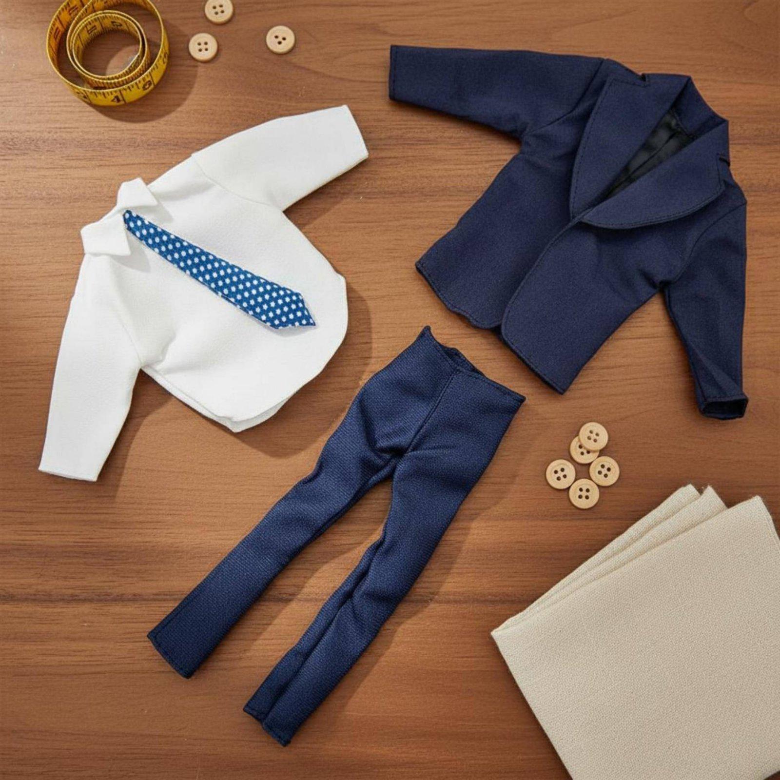Men'S Accessories Wardrobe - Traje de Muñeco Masculino, Conjunto de