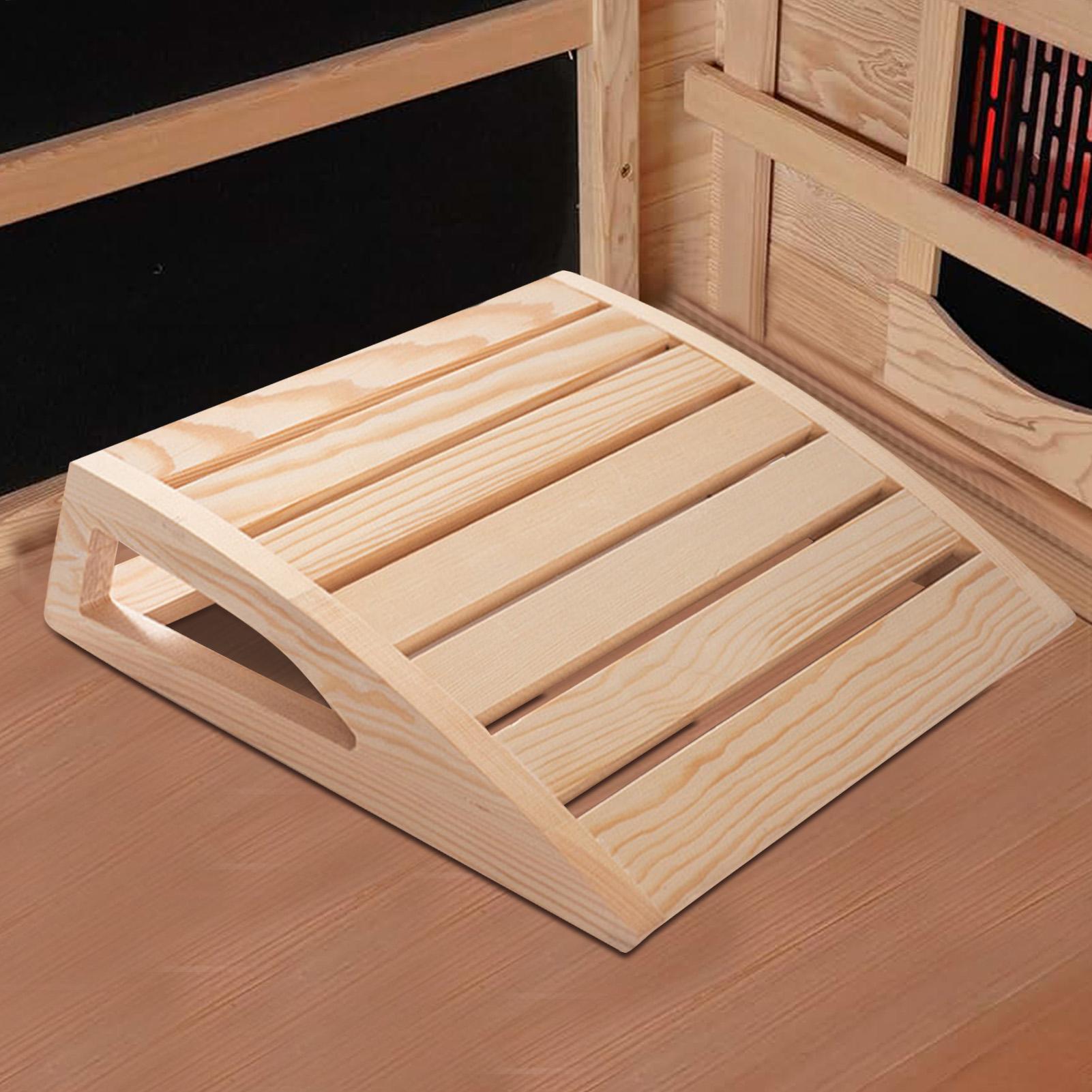 Men Accessories For Neck - Reposacabezas de Sauna de madera hecho