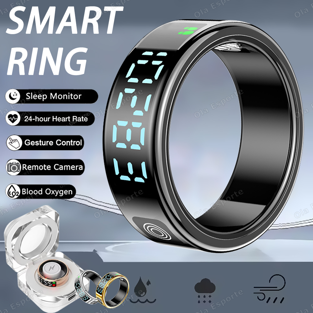 Anillo inteligente SR08 con ca - Men'S Accessories Display reseña y precio