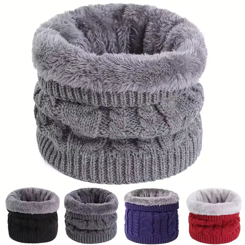 Cálido Cuello de Fibra de Poli - Men Accessories For Neck reseña y precio