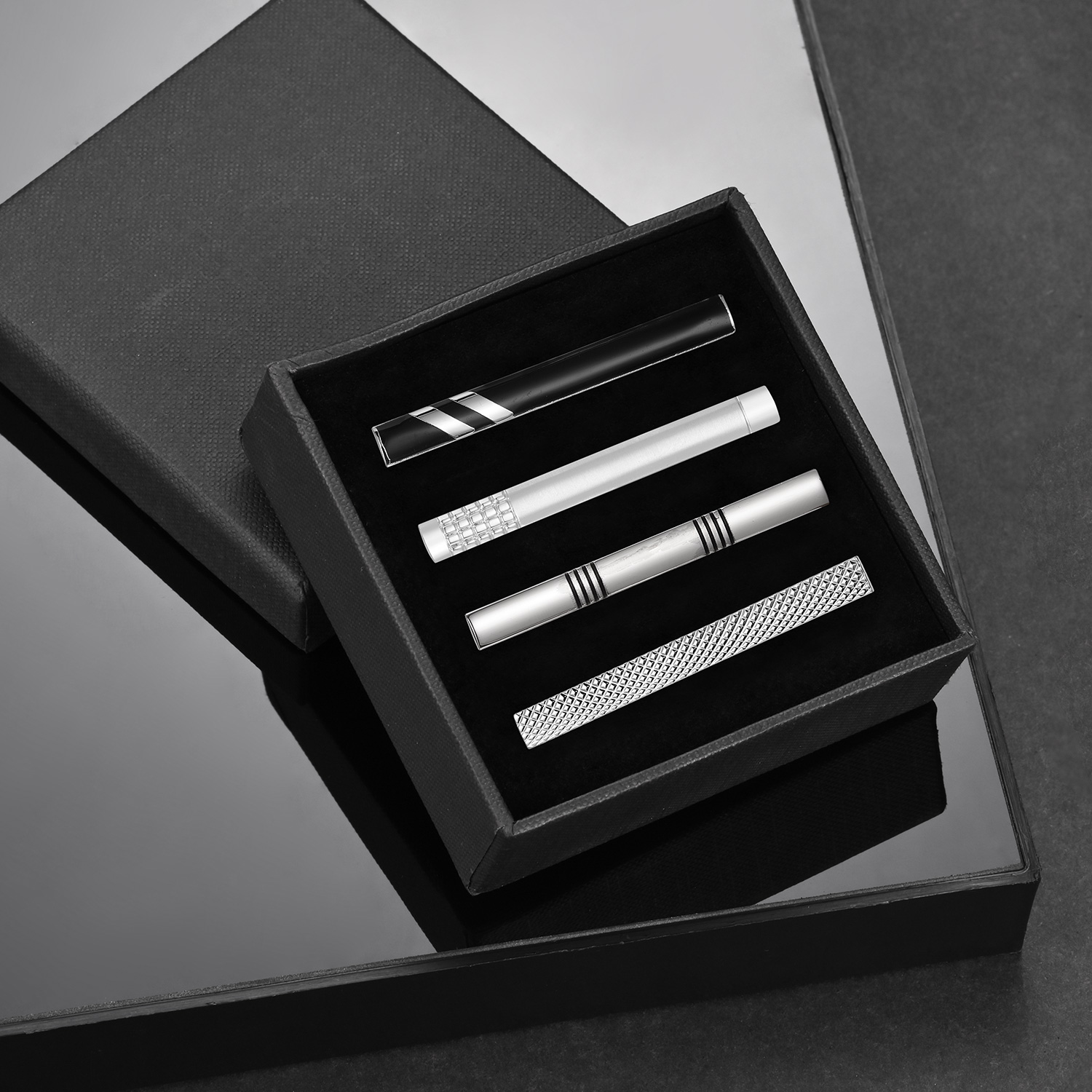 Clip de corbata para hombre, p - Cufflink Box Set reseña y precio
