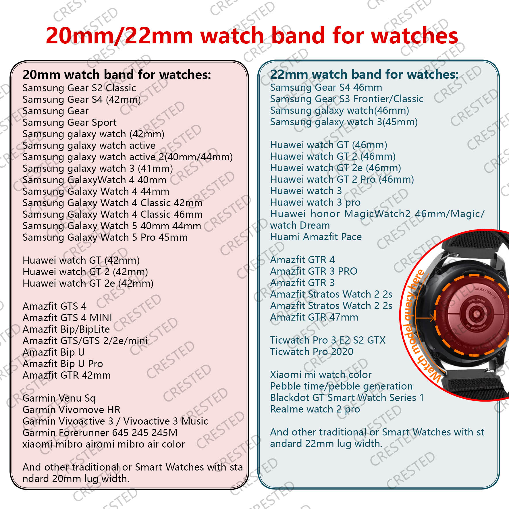 Correa de 20mm/22mm para Amazf - Men Accessories Website reseña y precio