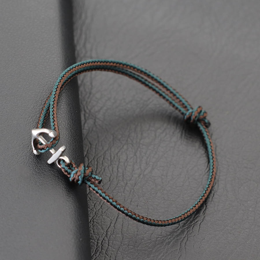 Pulsera de cuerda fina con anc - Men'S Vacation Accessories reseña y precio