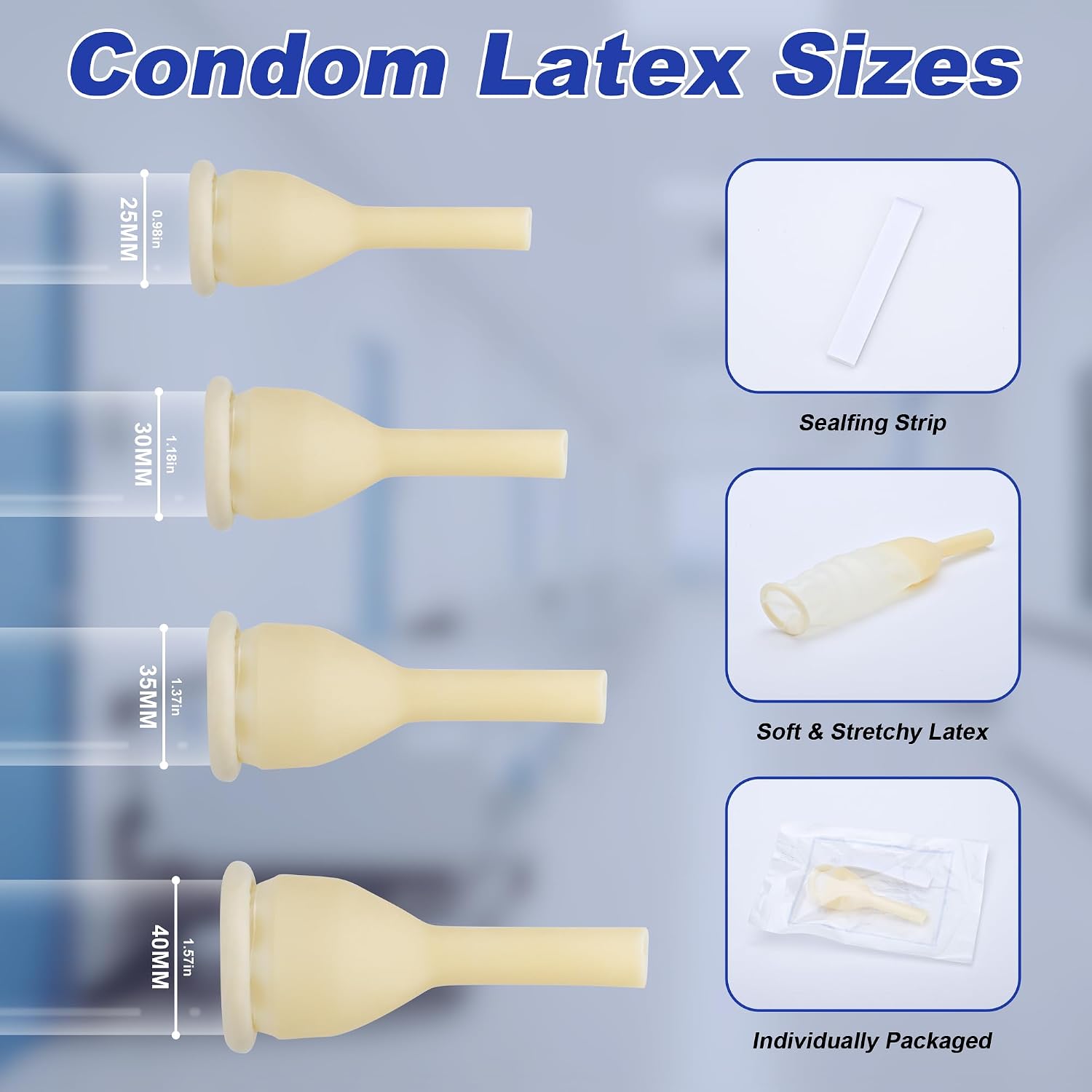 Juego de 34 Condones Externos  - Men Accessories Combo Set reseña y precio