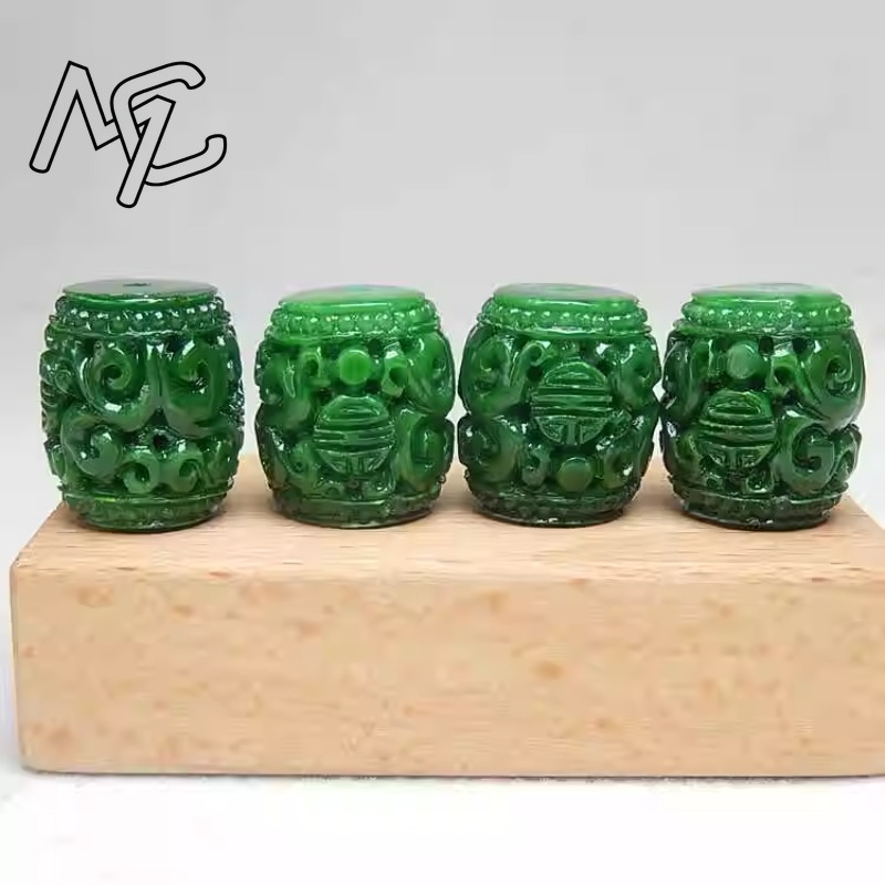 5 cuentas talladas de Jade VER - Bead Bracelet Men reseña y precio