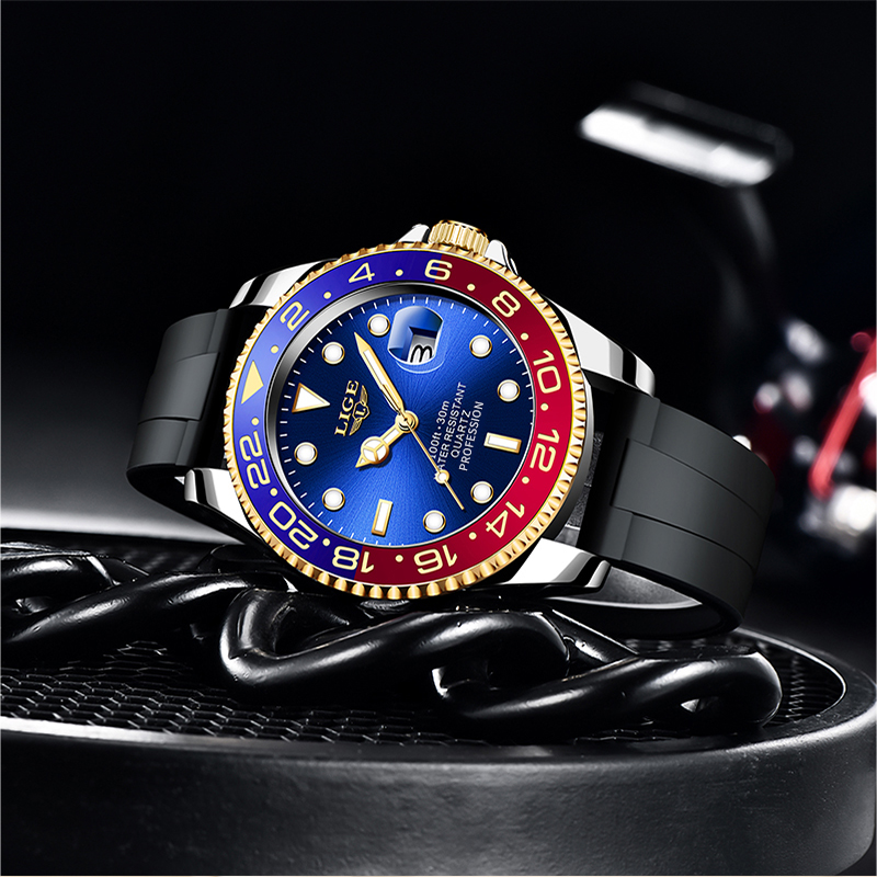 Reloj de Cuarzo LIGE 2026 Nuev - Men'S Accessories Display reseña y precio