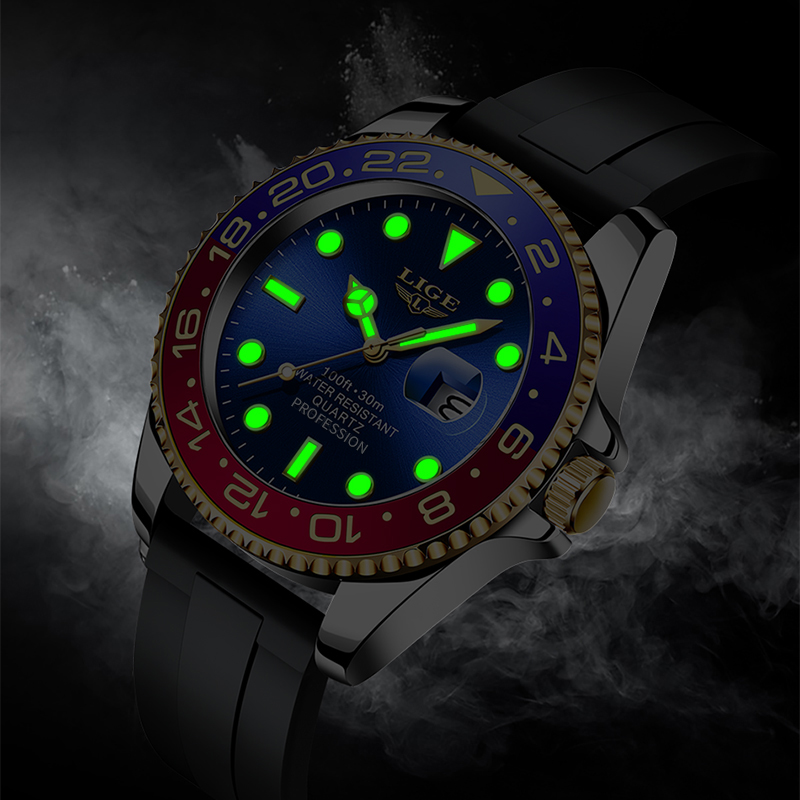 Reloj de Cuarzo LIGE 2026 Nuev - Men'S Accessories Display reseña y precio