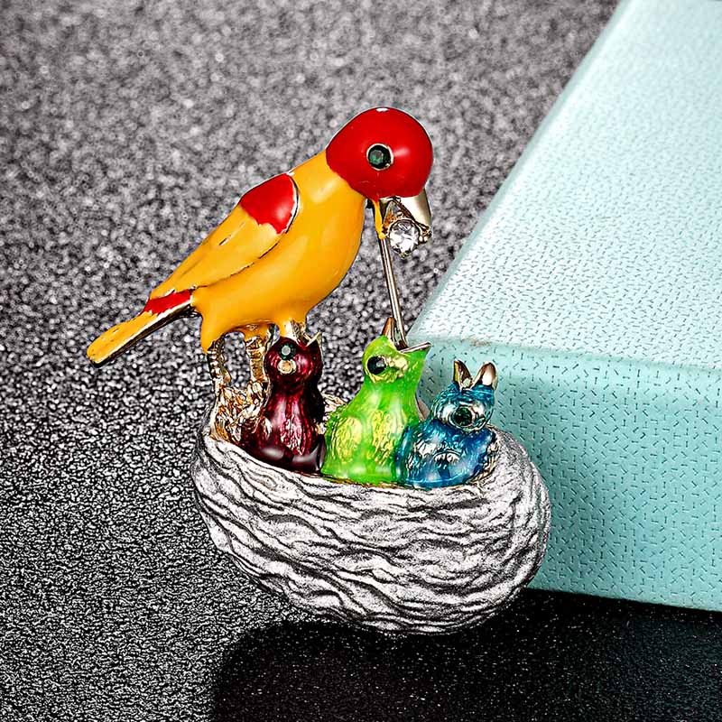 Zlxgirl Broches de Pájaros Esm - Men Accessories Bouquet reseña y precio