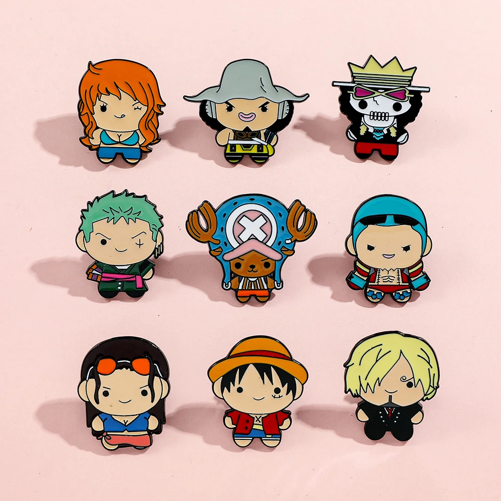 9 Broches Creativos de Dibujos - Lapel Pin Enamel reseña y precio