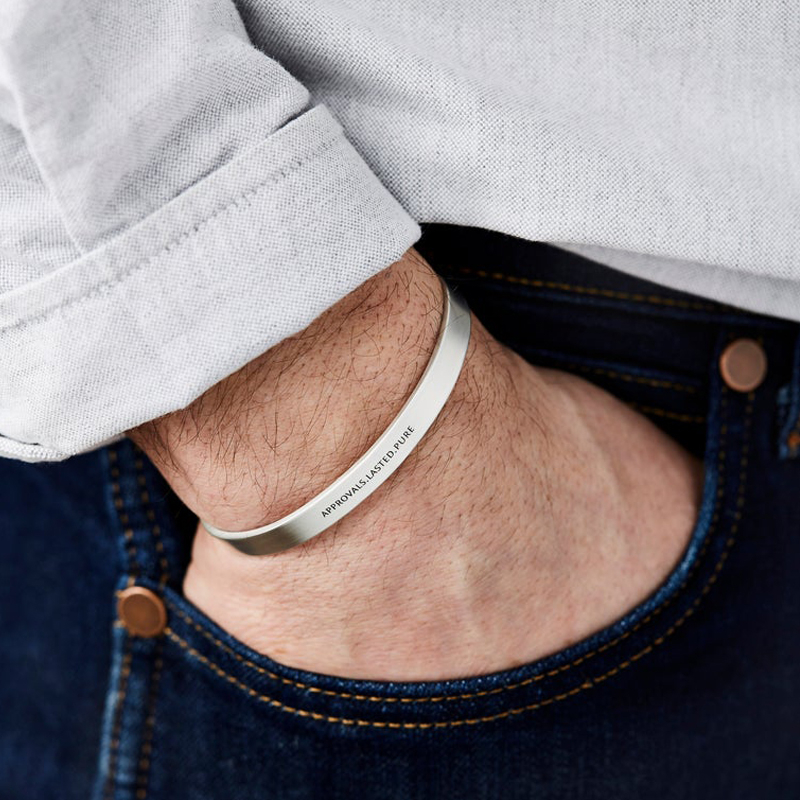 Brazalete con grabado gratis d - Men Accessories All reseña y precio