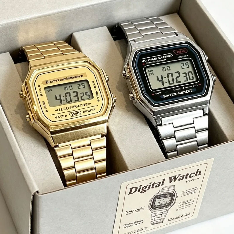 Relojes de Lujo F91W con Corre - Men'S Accessories Display reseña y precio