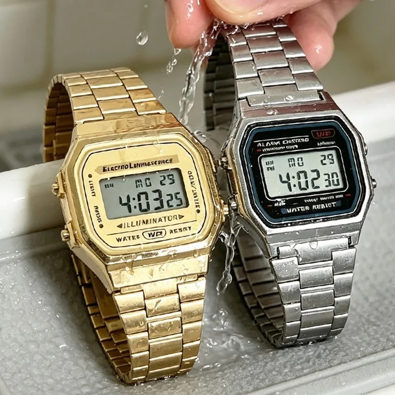 Relojes de Lujo F91W con Corre - Men'S Accessories Display reseña y precio