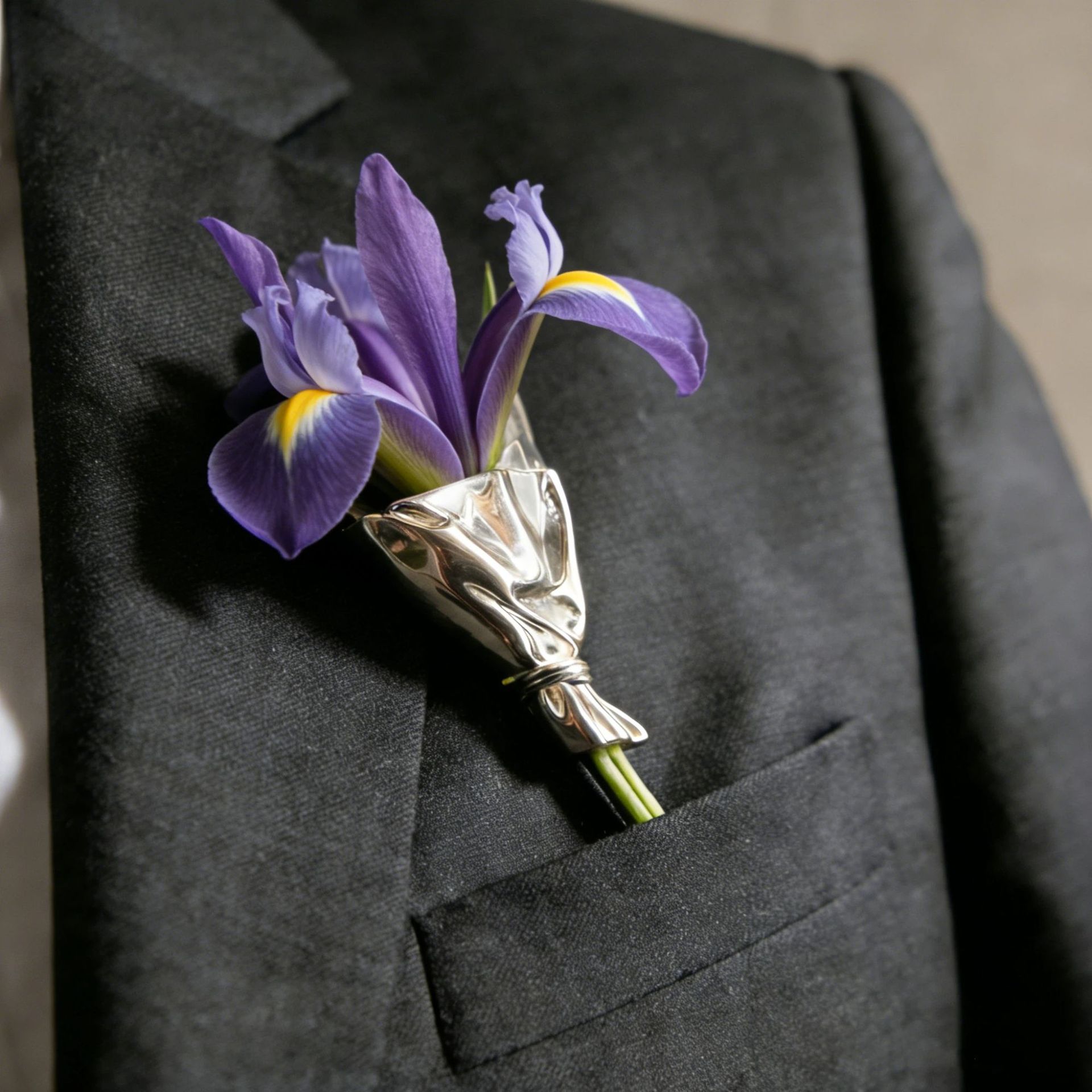 Broche Creativo de Metal con D - Men Accessories Bouquet reseña y precio