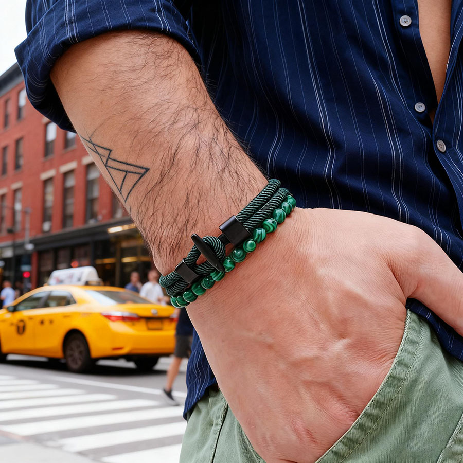 Conjunto de pulsera para hombr - Men'S Vacation Accessories reseña y precio
