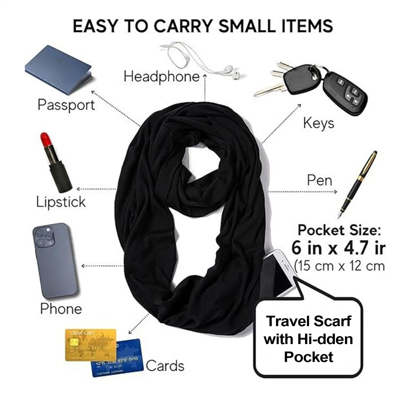 Bufanda de viaje para el cuell - Men'S Vacation Accessories reseña y precio
