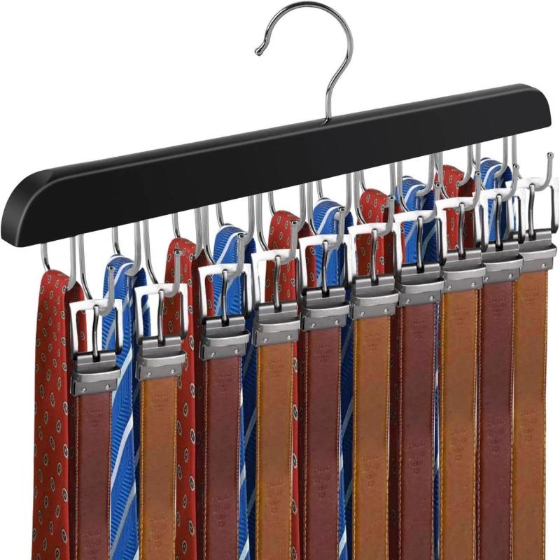 Perchero de madera para cintur - Men'S Accessories Wardrobe reseña y precio