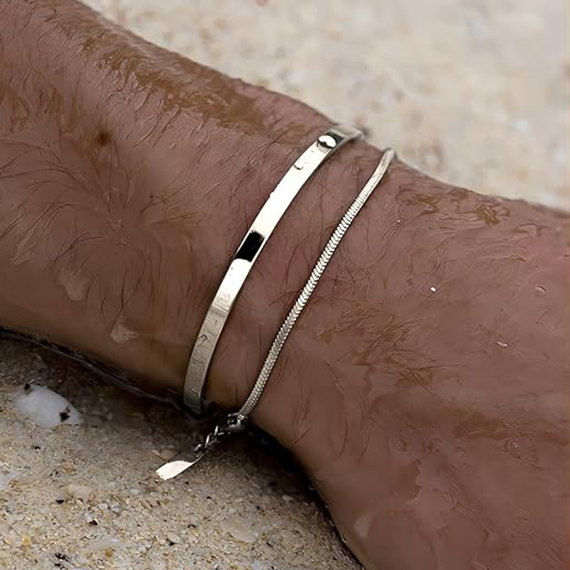 Pulseras apilables para hombre - Cufflink Box Set reseña y precio