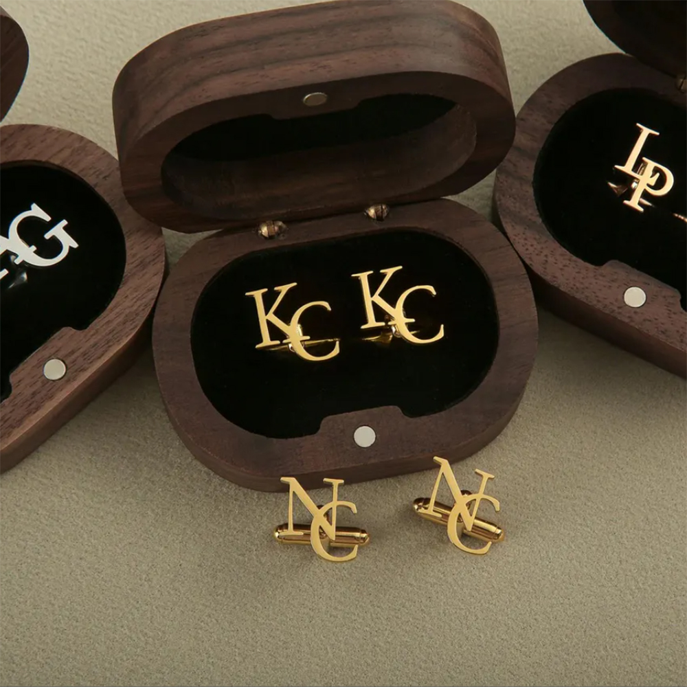 Gemelos personalizados con com - Cufflink Box Set reseña y precio