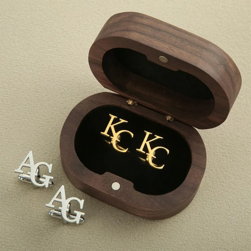 Gemelos personalizados con com - Cufflink Box Set reseña y precio